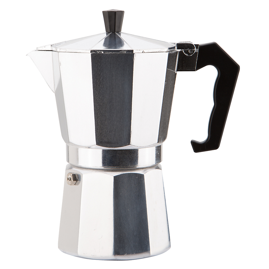  Cafetera, cafetera retro simple de acero inoxidable, 6 tazas  para el hogar y la oficina : Hogar y Cocina