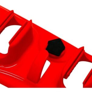 Organizador plastico de escobas porta escobas traperos de 7 puestos