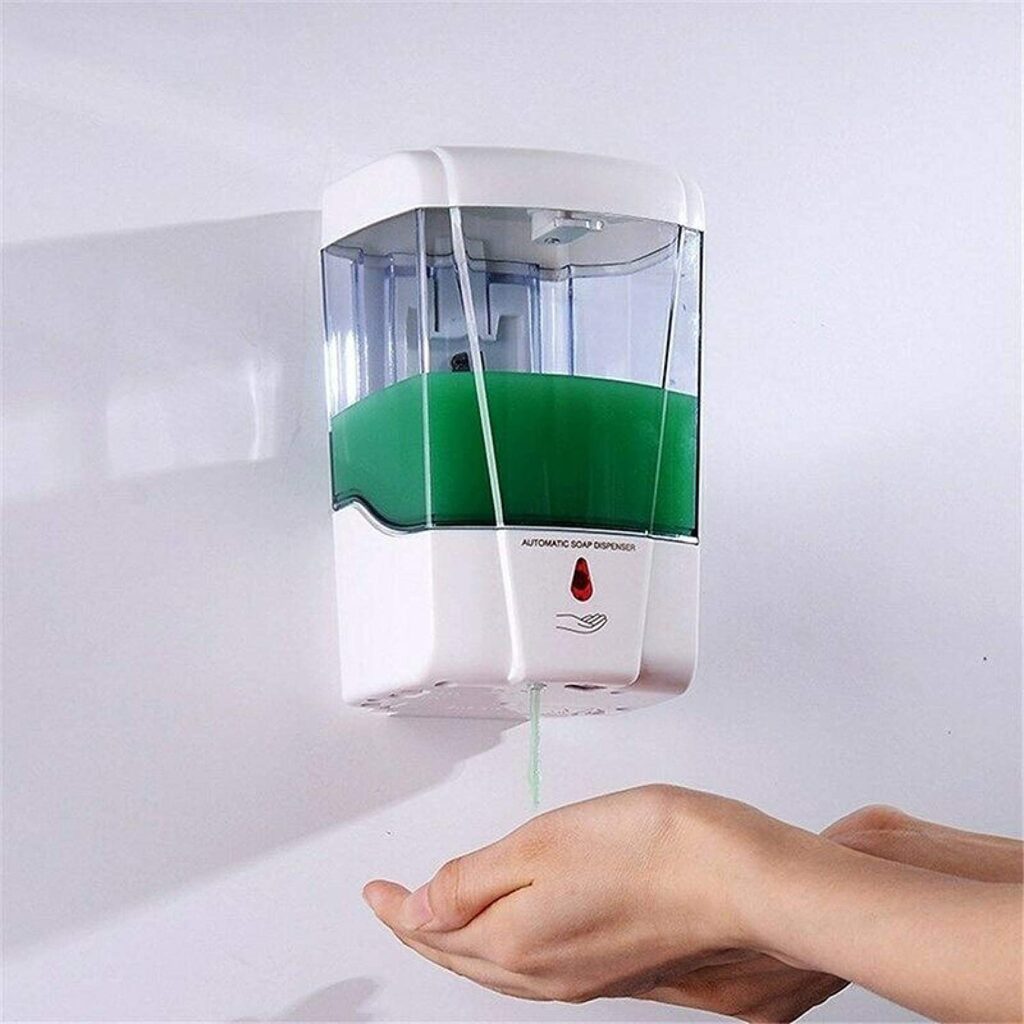 Dispensador automatico para pared de jabon Liquido o gel anti bacterial