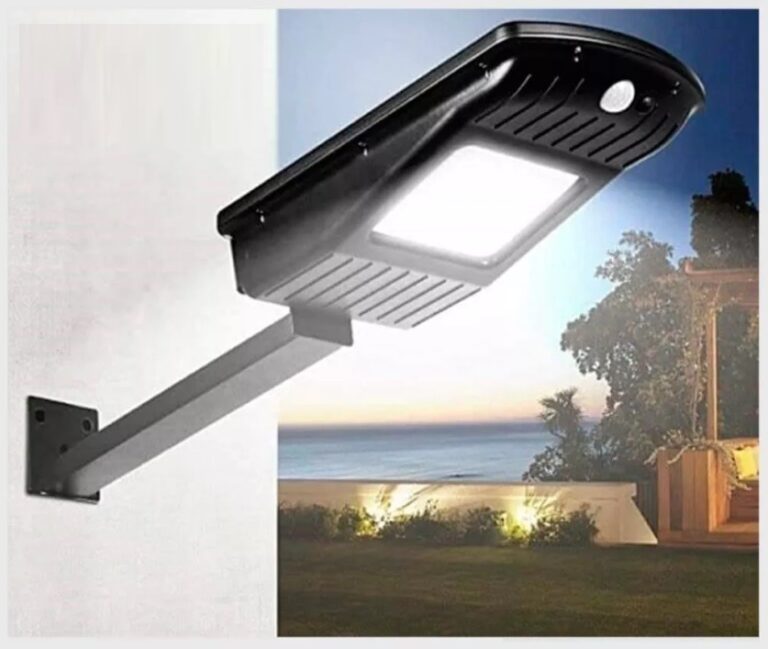 lampara exterior con sensor de movimiento