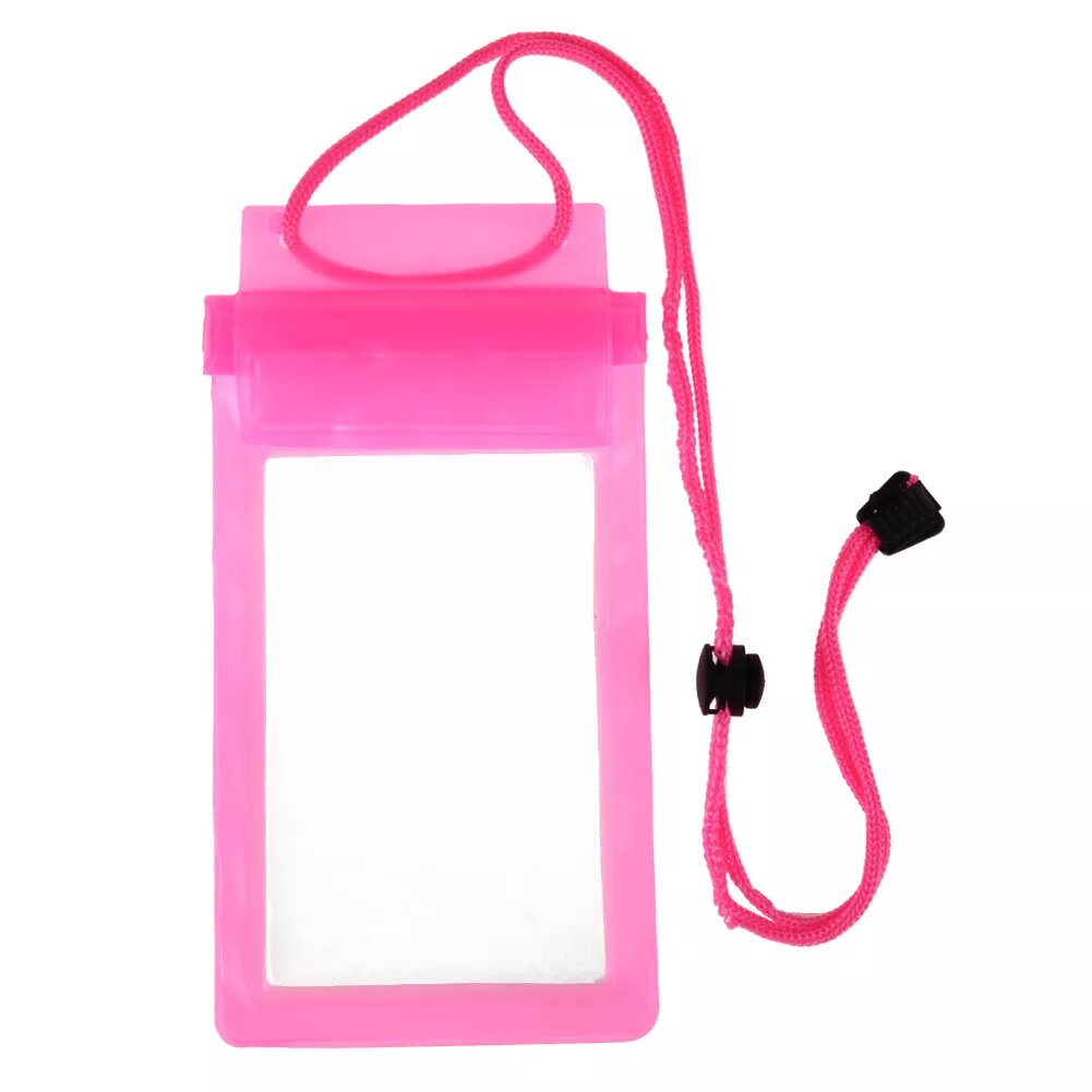 Forro Para Celular Bolsa Estuche Seguro Sumergible Aprueba Agua - Rosado