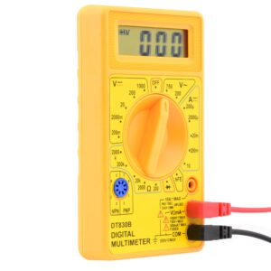 Voltimetro Digital Medidor Corriente Multimetro De Mano