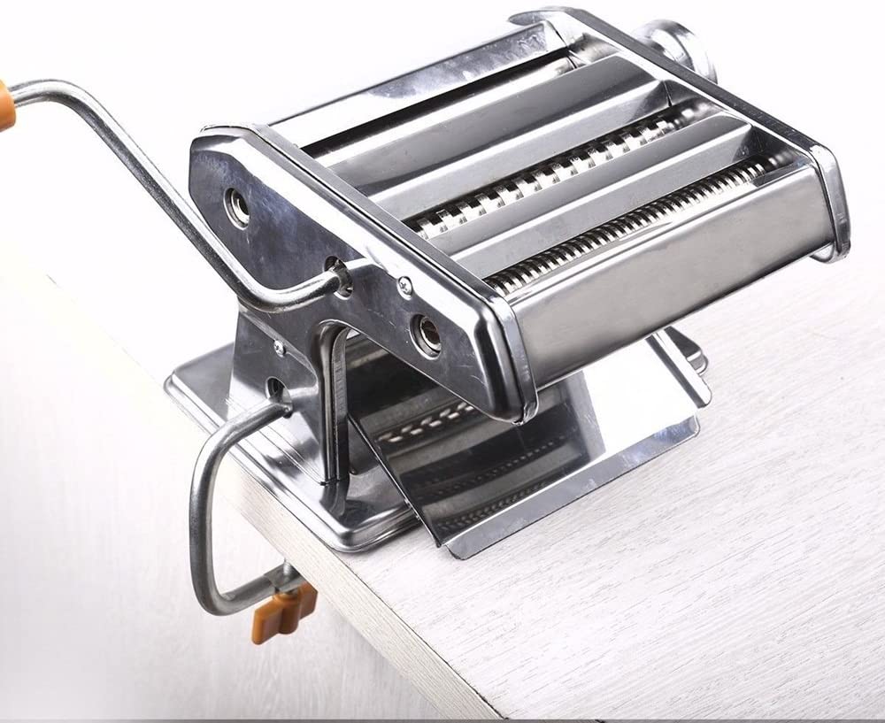 Toboli Máquina para hacer pasta manual de acero inoxidable
