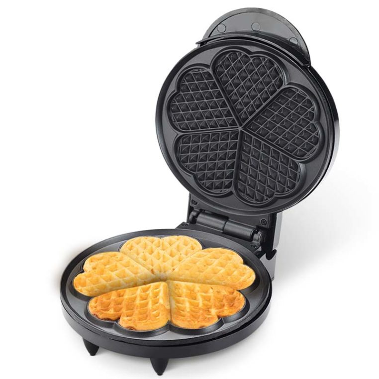 Mini waflera electrica para wafless y pancakes - Canela Hogar