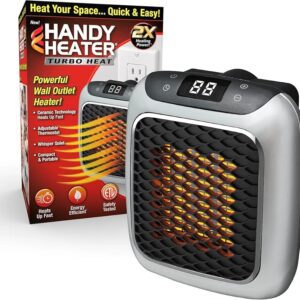 Calentador de ambiente portatil 800 W Calefaccion de pared