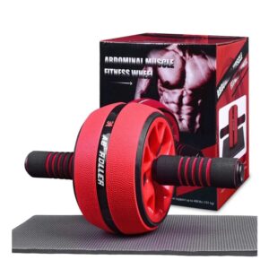 Rueda Abdominal Rodillo Grueso Tipo Barril Gym + Tapete