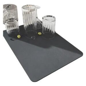 Tapete Absorbente Para Cocina Escurridor De Platos 40 X 30cm