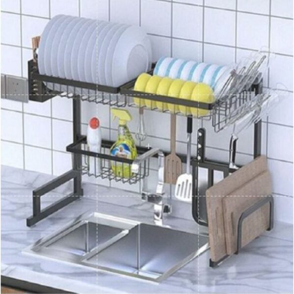 Escurridor de Platos | Cocina | Platero 65 Cm | Locero Metalico - Imagen 8